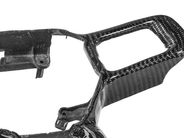 2024-Up Ford Mustang S650 | Carbon Fiber / Forged Carbon Fiber Steering Wheel Button Replacement